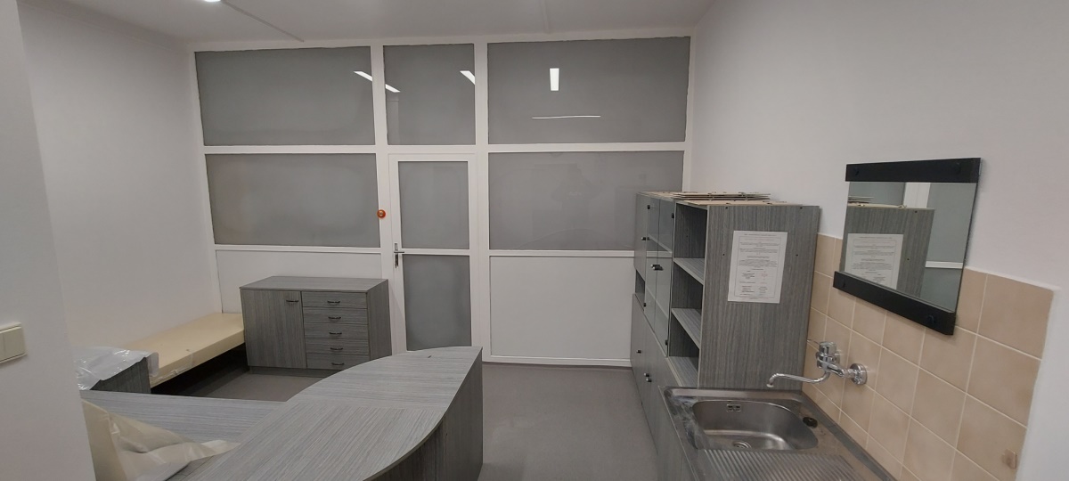 Realizace podlahy v ordinaci, Kolín