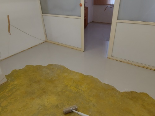 Realizace podlahy v ordinaci, Kolín