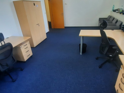 Realizace podlahy v kancelářských prostorách, Kolín