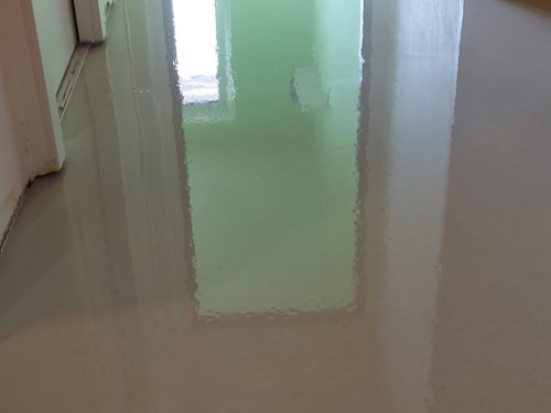 Realizace podlahy v bytě v Čáslavi